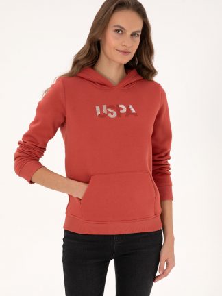 هودی زنانه گلبهی یو اس پولو