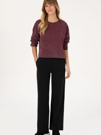 شلوار راحتی زنانه مشکی یو اس پولو