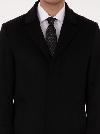 پالتو مردانه مشکی کاشارل