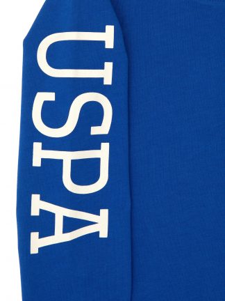 سویشرت پسرانه آبی یو اس پولو