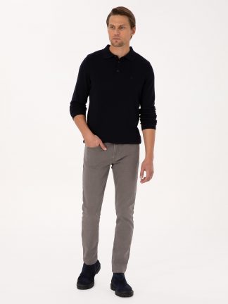 شلوار جین اسلیم فیت مردانه راسویی پیرکاردین