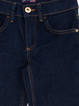 شلوار جین دخترانه آبی تیره یو اس پولو