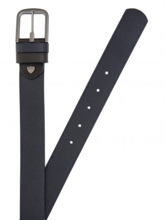 کمربند مردانه سرمه ای یو اس پولو