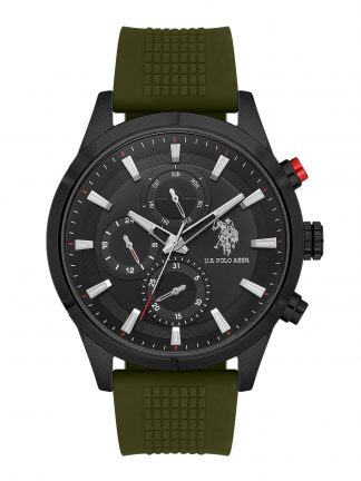 ساعت مچی مردانه سبز یو اس پولو