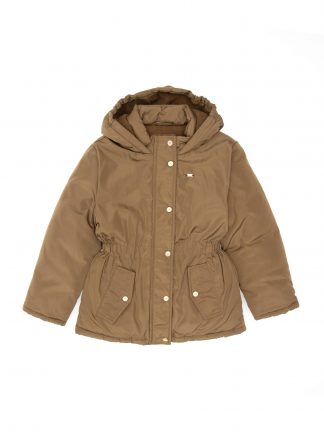 کاپشن دخترانه خاکی روشن یو اس پولو