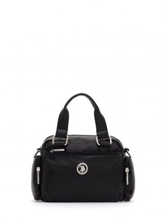 کیف دوشی زنانه مشکی یو اس پولو