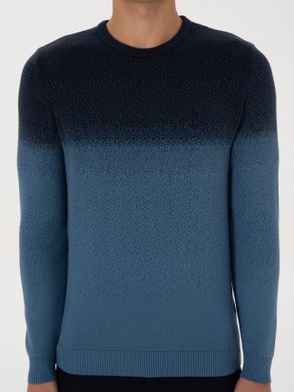 پلیور مردانه سرمه ای یو اس پولو