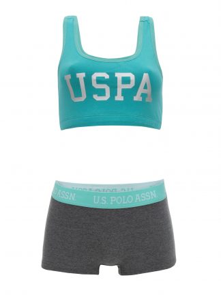 لباس زیر زنانه نعنایی یو اس پولو