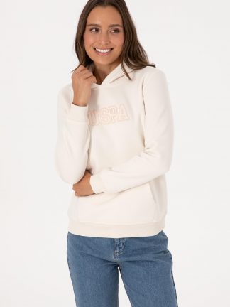 هودی زنانه کرم یو اس پولو