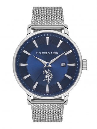 ساعت مچی مردانه خاکستری یو اس پولو