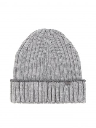 کلاه بافت مردانه خاکستری روشن پیرکاردین