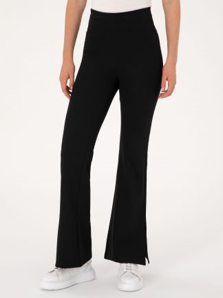 شلوار راحتی زنانه مشکی پیرکاردین