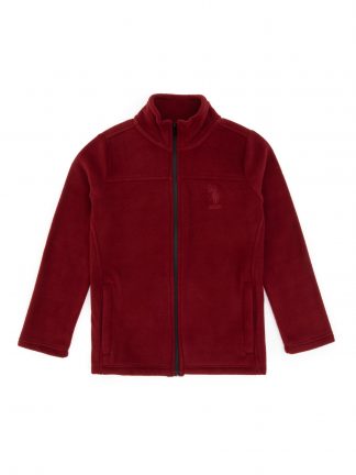 سویشرت دخترانه زرشکی یو اس پولو