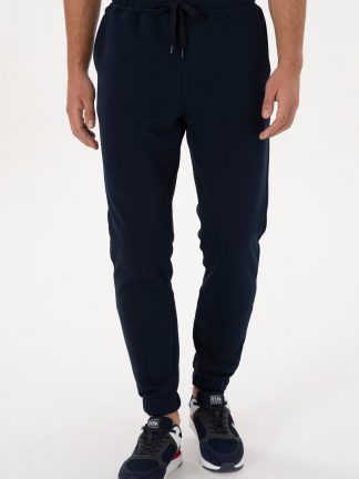 شلوار راحتی مردانه سرمه ای یو اس پولو