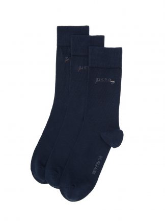 جوراب مردانه سرمه ای یو اس پولو