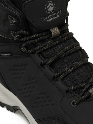 نیم بوت کوهنوردی مردانه مشکی مدل HILL 3PR لامبرجک تصویر ۱