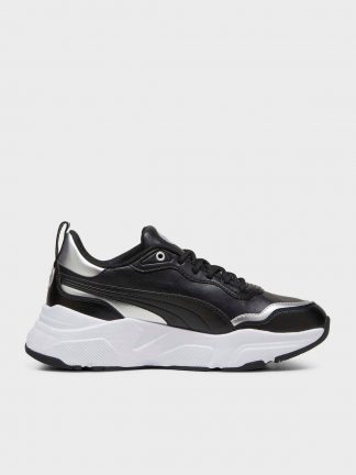 کفش کتانی زنانه مشکی پوما تصویر ۱