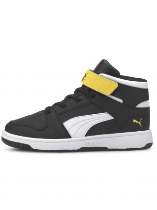 کفش کتانی ساق بلند پسرانه مشکی مدل Rebound Joy Layup SL V PS پوما تصویر ۱