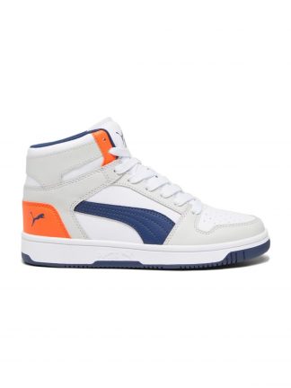 کفش کتانی ساق بلند مردانه سفید مدل Rebound Layup SL Jr پوما تصویر ۱