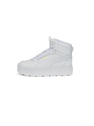 کفش کتانی ساق بلند زنانه سفید مدل Karmen Rebelle Mid پوما تصویر ۱