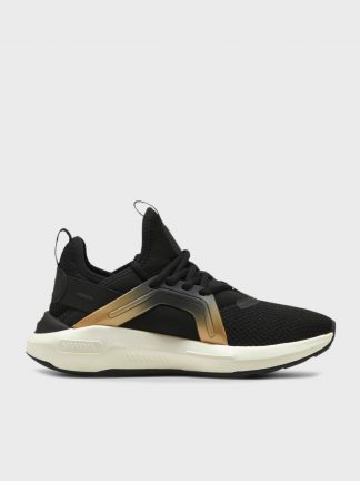 کفش کتانی زنانه مشکی پوما تصویر ۱