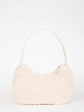 کیف زنانه بژ دفکتو تصویر ۱