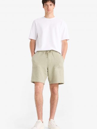 شلوارک مردانه خاکی روشن دفکتو تصویر ۱