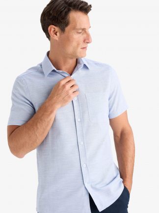 پیراهن آستین کوتاه مردانه دفکتو تصویر ۱