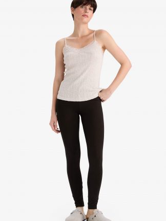 لگینگ زنانه مشکی دفکتو تصویر ۱