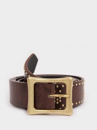 کمربند زنانه قهوه ای دفکتو تصویر ۱